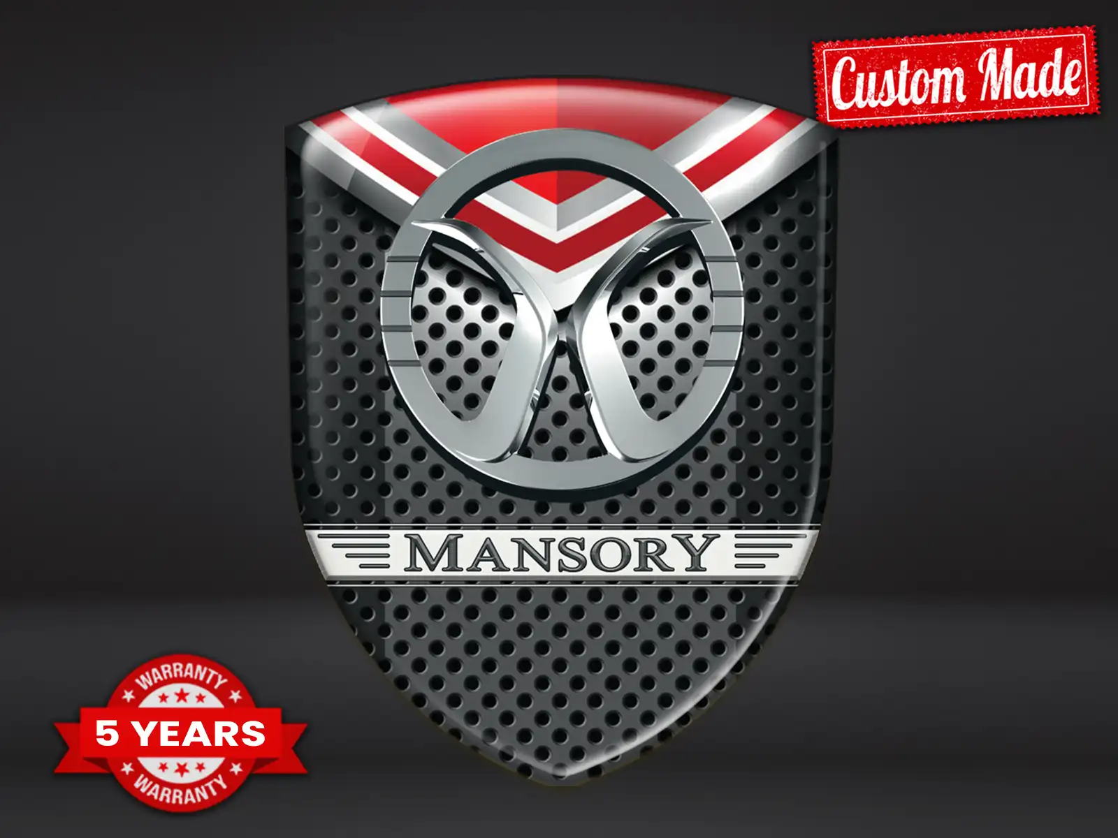 Mansory Fensteraufkleber Auto Limitiert Robust Universal